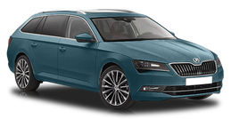 Skoda Superb Combi Синий металлик Lava